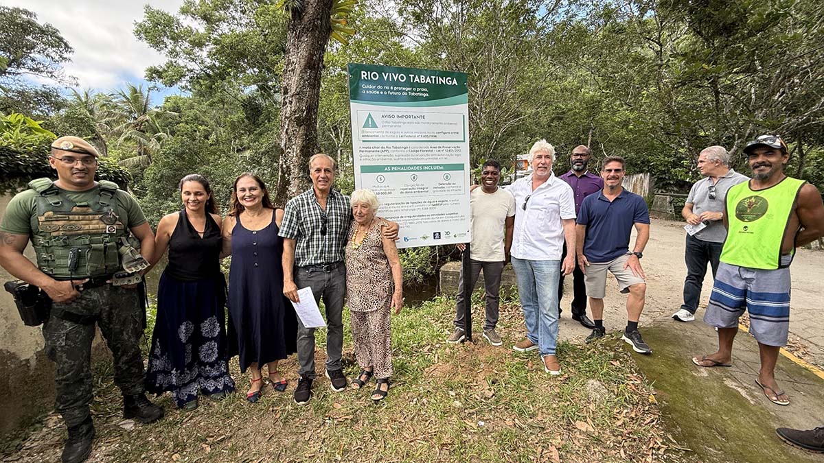 Projeto Rio Vivo Tabatinga é lançado com ações integradas de preservação e fiscalização ambiental