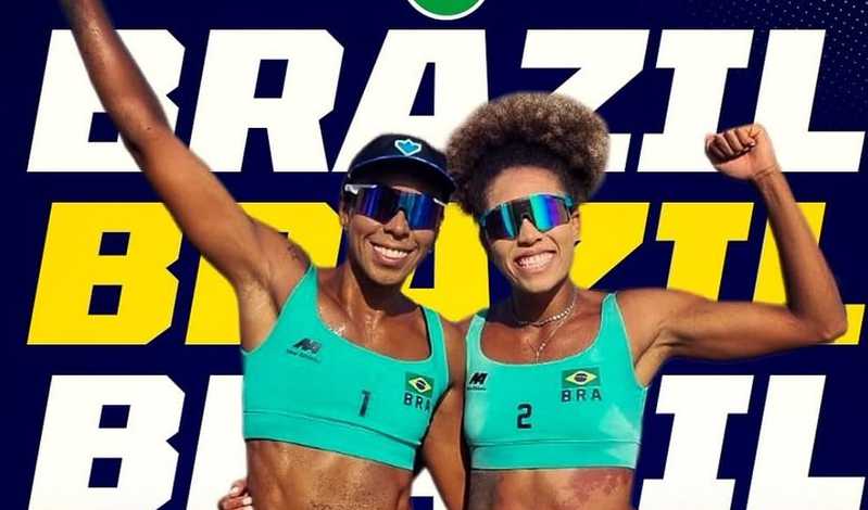 01 Dupla de Caraguatatuba representa Brasil no Circuito Sul-Americano de Vôlei de Praia