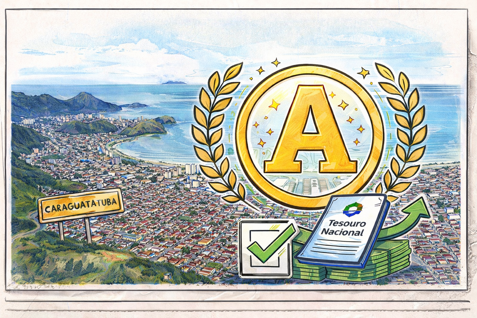 Caraguatatuba cityscape and economy details