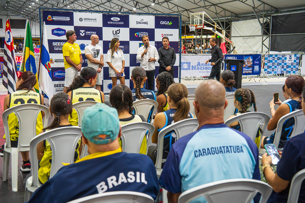 Com mais de mil atletas e 95 equipes, Campeonato Master Sul-Sudeste de Basquete tem início em Caraguatatuba