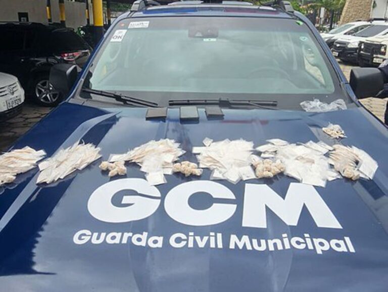 gcm caragua entorpecentes