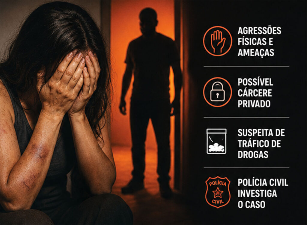 Mulher é vítima de agressões e possível cárcere privado em Caraguatatuba